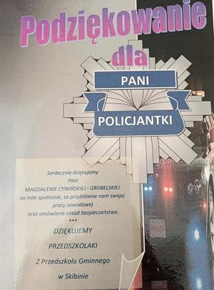 policjantka i dzieci