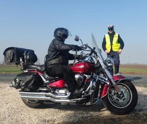 policjanci na drodze
