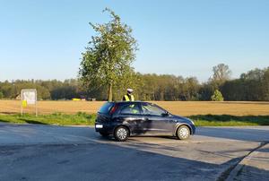 policjanci na drodze