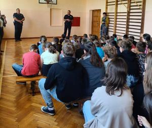 policjanci i dzieci