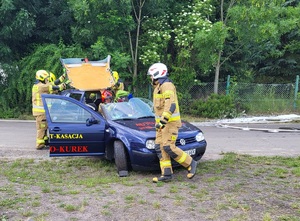 uczestnicy podczas ćwiczeń