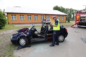 uczestnicy podczas ćwiczeń