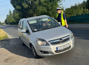 policjanci na drodze