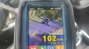 widok miernika prędkości