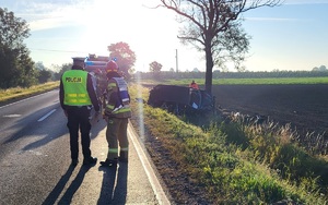 policjanci na miejscu zdarzenia