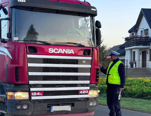 policjanci na drodze