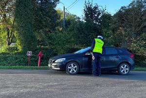policjanci na drodze