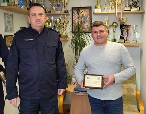 wyróżnieni policjanci