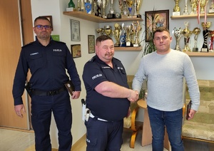 wyróżnieni policjanci