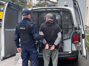 zatrzymany recydywista