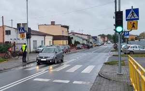 policjanci na drodze
