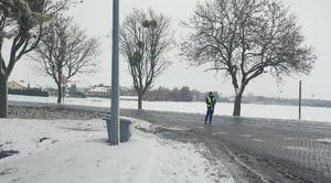policjanci na drodze