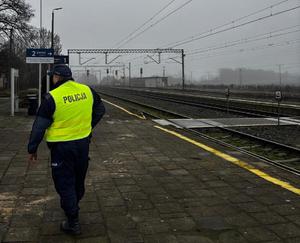 policjanci i SOK na patrolu