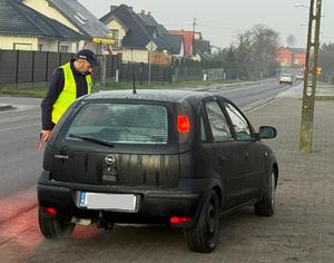 policjanci na drodze