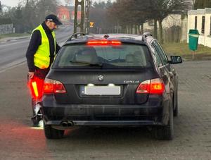 policjanci na drodze
