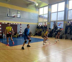 uczestnicy WOŚP i policjanci