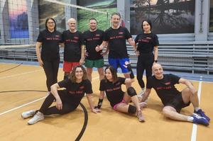 uczestnicy WOŚP i policjanci