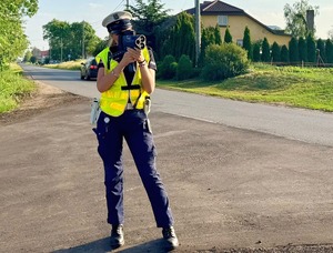 policjanci na drodze