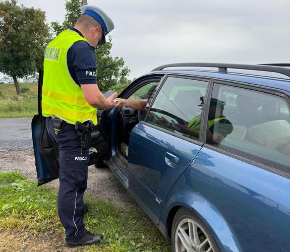 policjanaci na drodze