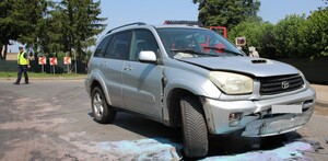 uszkodzone pojazdy
