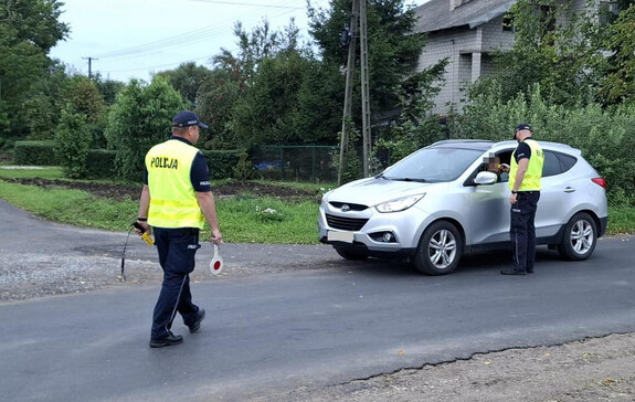policjanci na działaniach